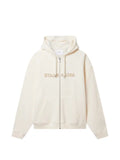 Axel Arigato Rhys logo-embroidered zip-up hoodie
