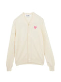 Comme Des Garçons Play Heart Patch cardigan