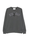 Iceberg logo-embroidered sweatshirt
