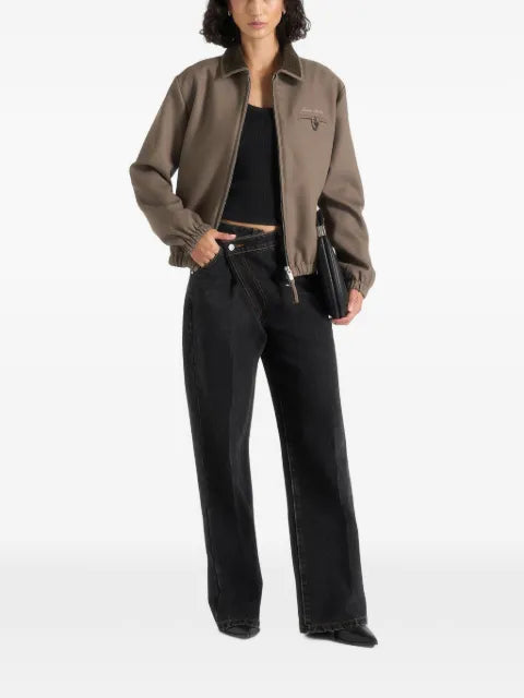 Manière De Voir Kilian in olive twill signature jacket