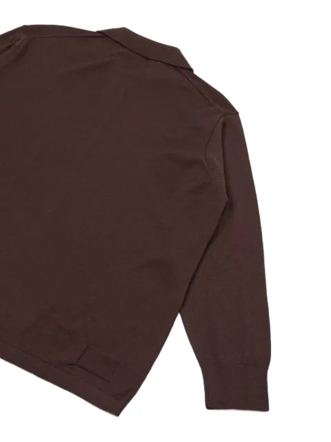 Universal Works button-down merino wool sweater