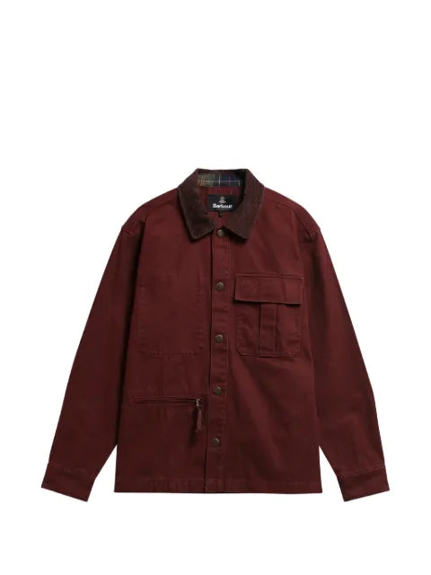 Barbour Ursula corduroy-collar overshirt
