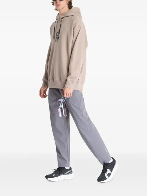 On  Club logo-print drawstring hoodie