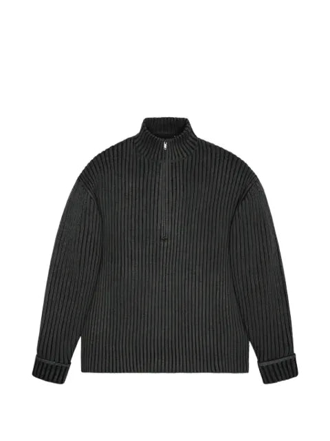 Rains Sapa ribbed half-zip sweater