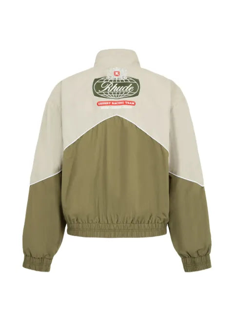 RHUDE Desert Racing logo-patch jacket