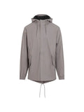 Rains drawstring-hood fishtail jacket