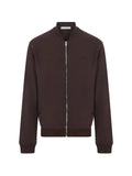 MEGUSTA  logo-embroidered zipped jacket