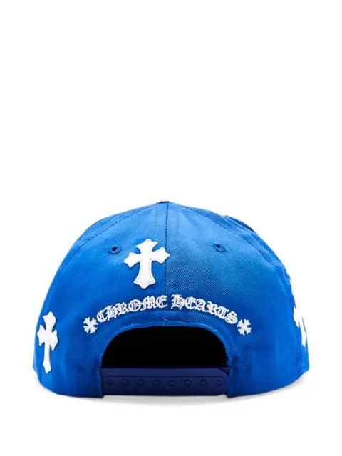 Chrome Hearts cross-patch baseball hat