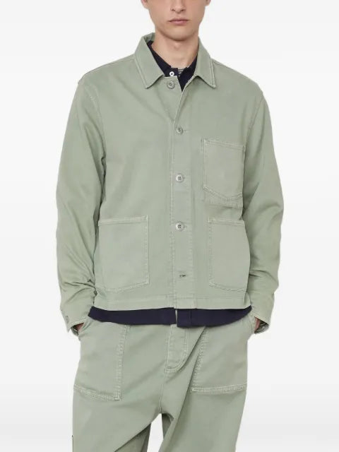 Officine Generale Ely workwear-style shirt jacket