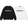Street style Purple Brand sweatshirts