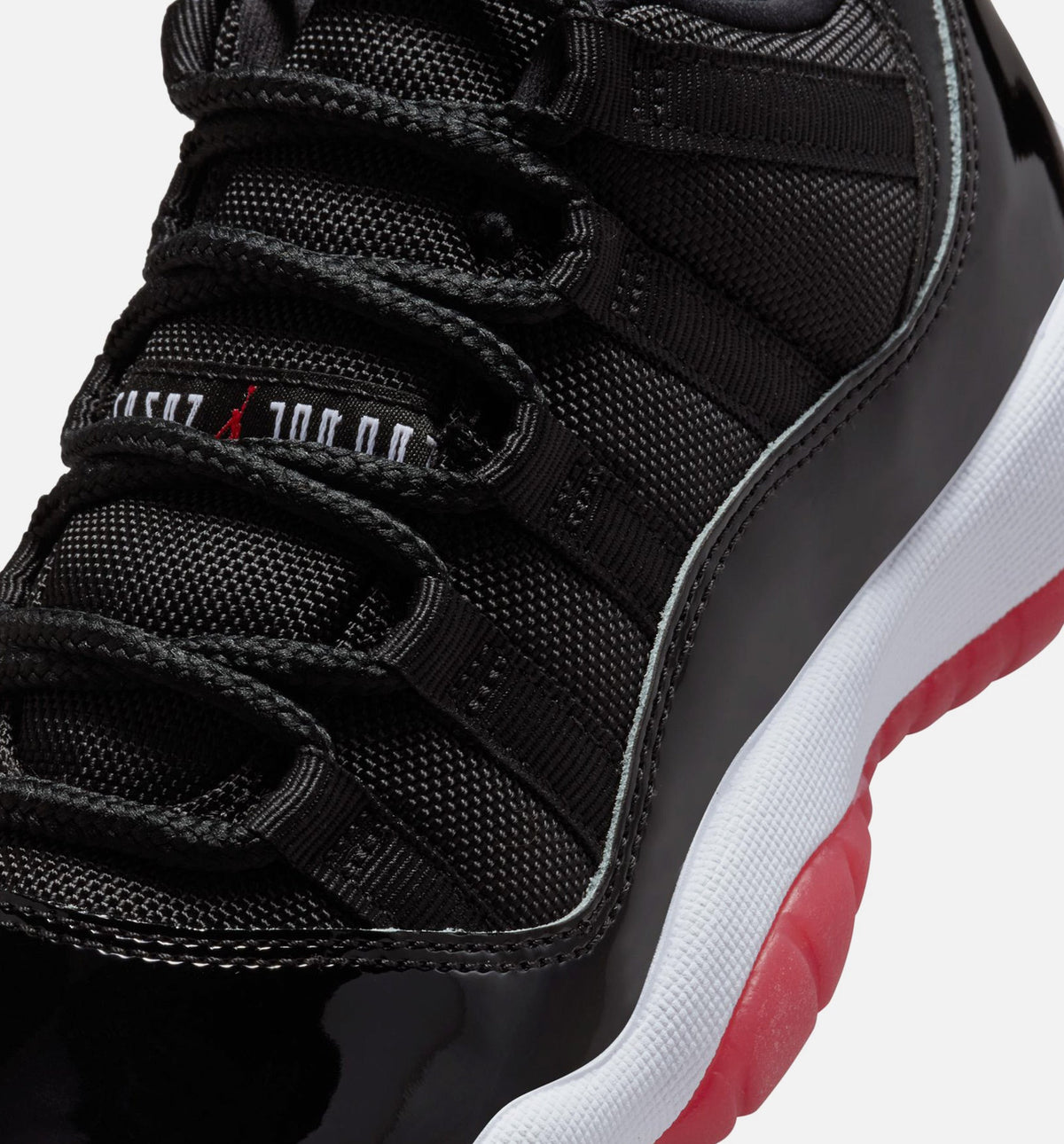 Air Jordan 11 Retro Bred | Grade School Lifestyle Shoe | Black/University Red/White