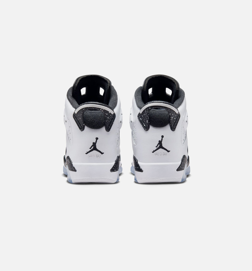 Air Jordan 6 Retro "Black and White" Big Kids' Shoe – Black/White