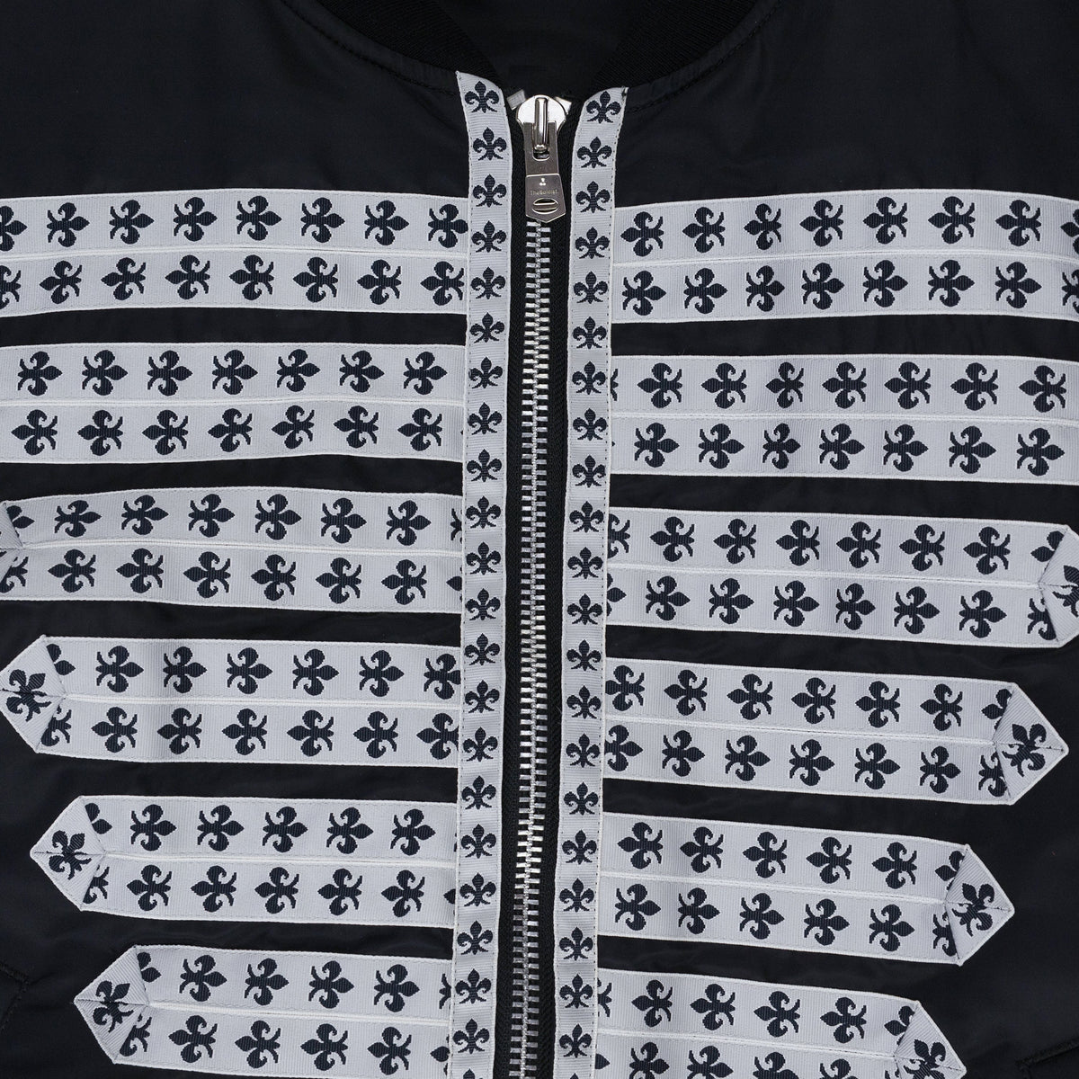 Black Huge Brit Bomber Jacket