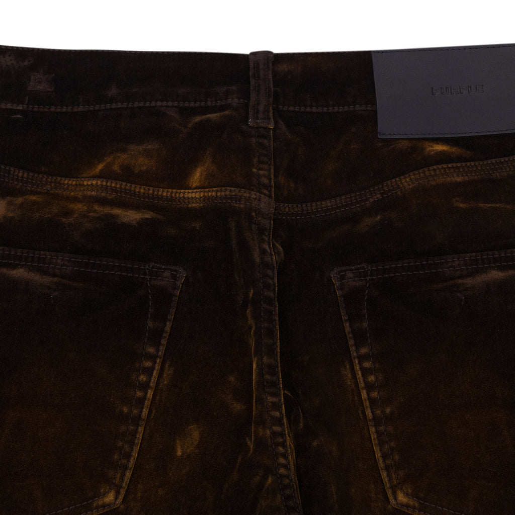 Brown Super Stack Flare Jeans