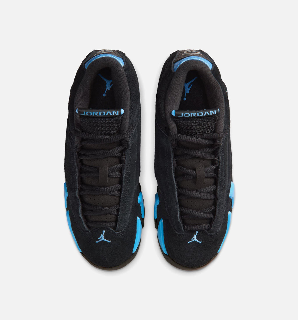 Air Jordan 14 Retro Black/University Blue Grade School Lifestyle Shoes – Black/White/University Blue
