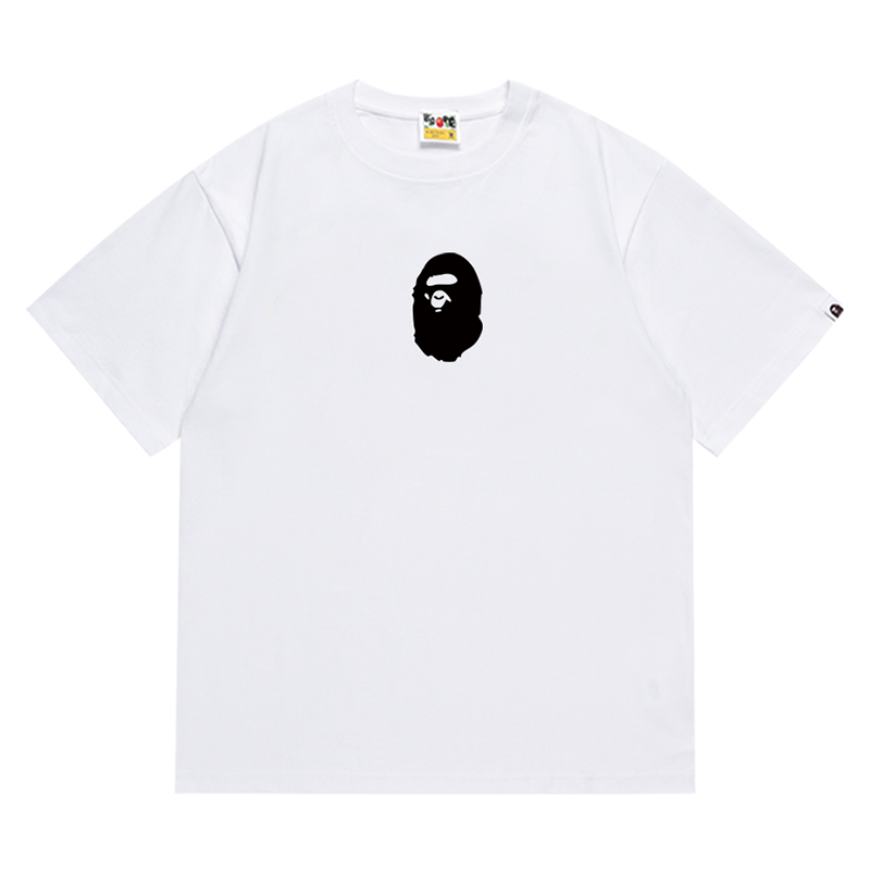 BAPE Small Ape Head Logo Men's T-Shirt - Black