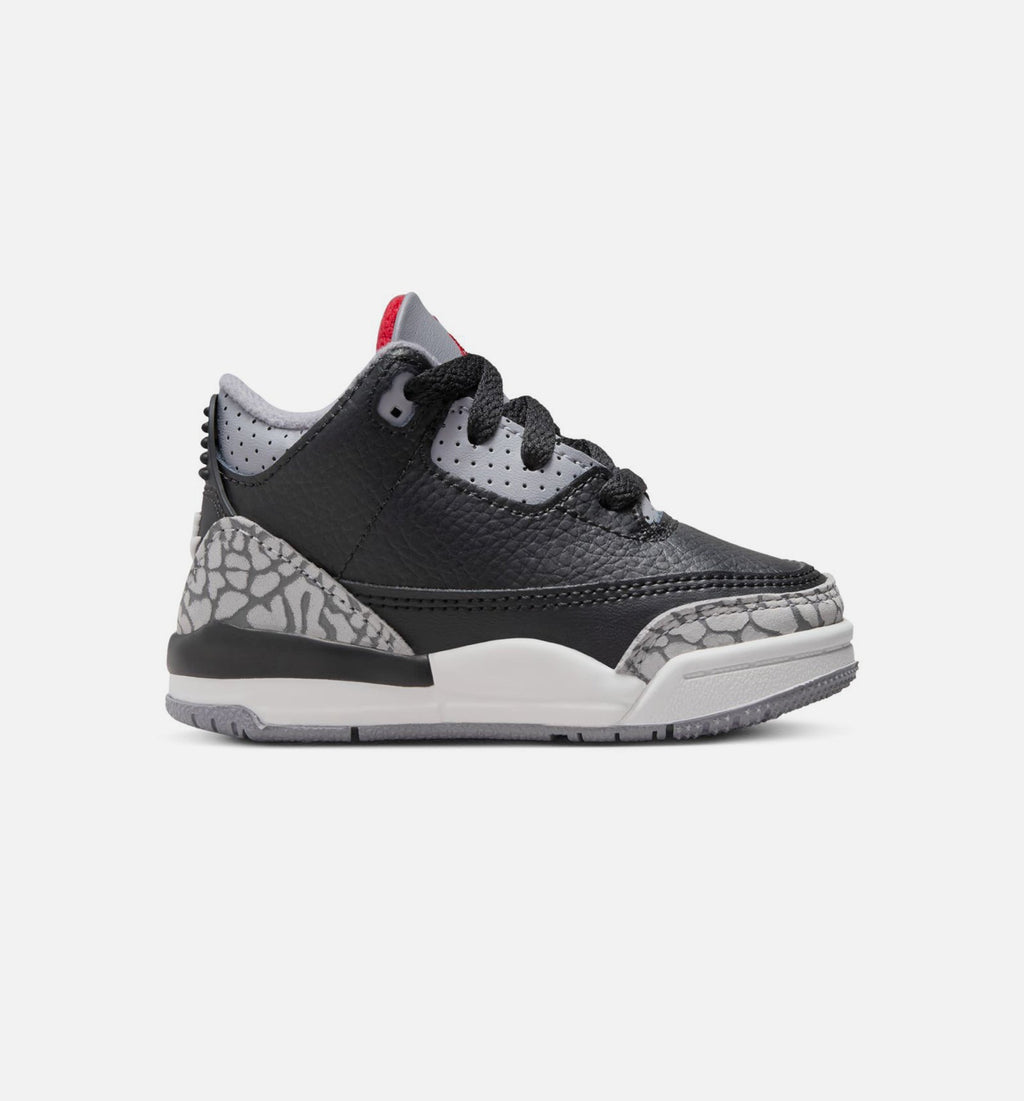 Air Jordan 3 Retro “Black Cement” Baby and Toddler Lifestyle Shoes
