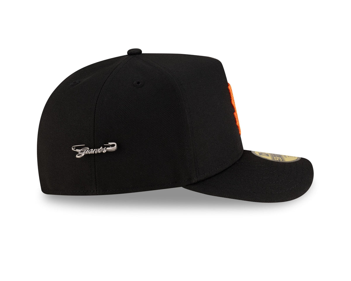 New Era 5950 San Francisco Giants Script Safety Pin Fitted Hat