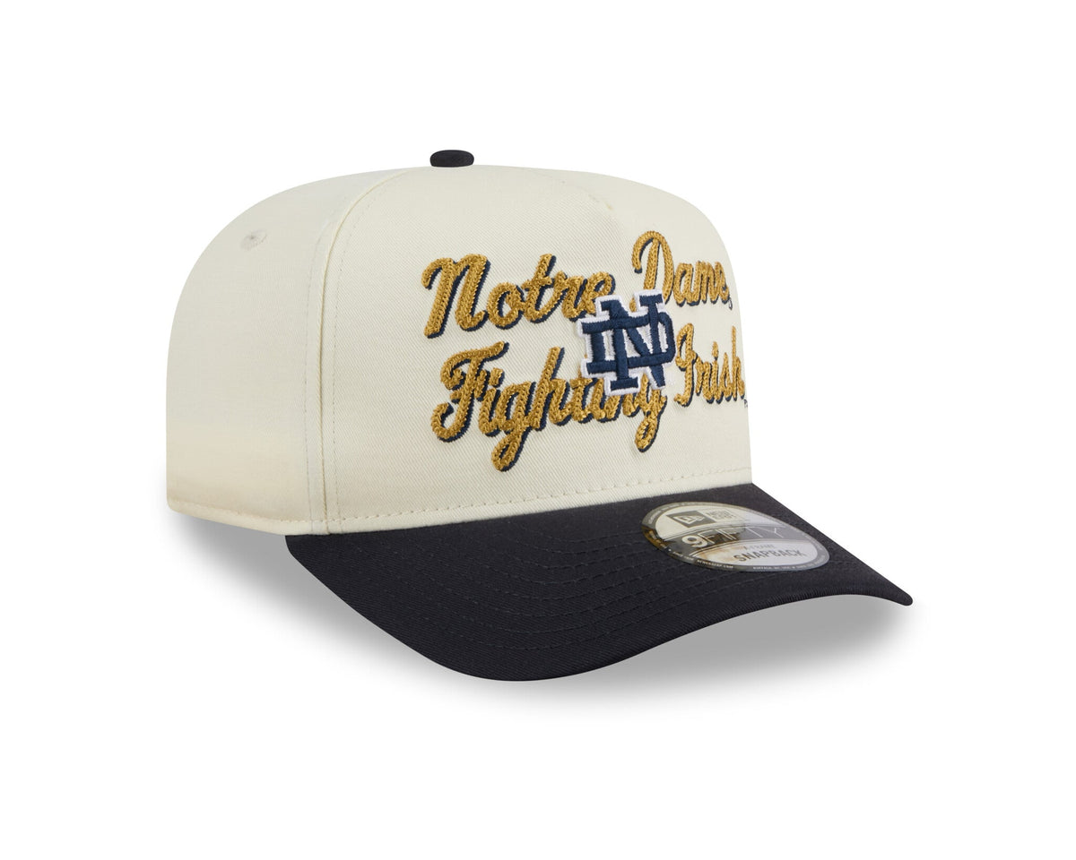 New Era 950 A-Frame Notre Dame Fighting Irish Chainstich Snapback Hat