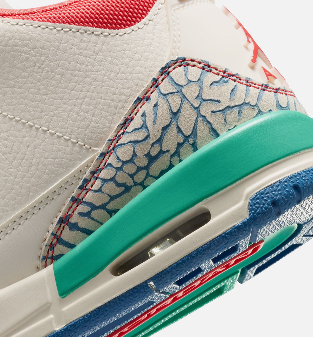 Air Jordan 3 Retro “Play Your Way” Grade School Lifestyle Shoes (GS)