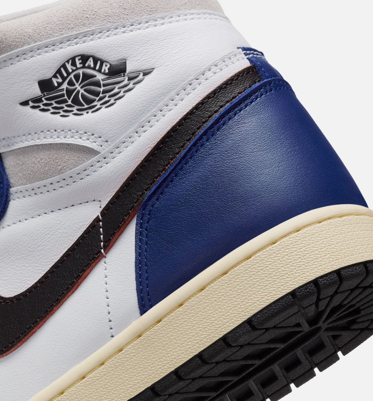 Air Jordan 1 Retro High OG Rare Air Deep Royal Blue Men's Lifestyle Shoe – White/Black/Neutral Grey/Deep Royal Blue