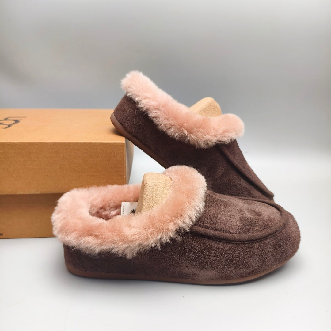 Chocolate Slip-On Casual House Shoes — New Arrival | In Stock