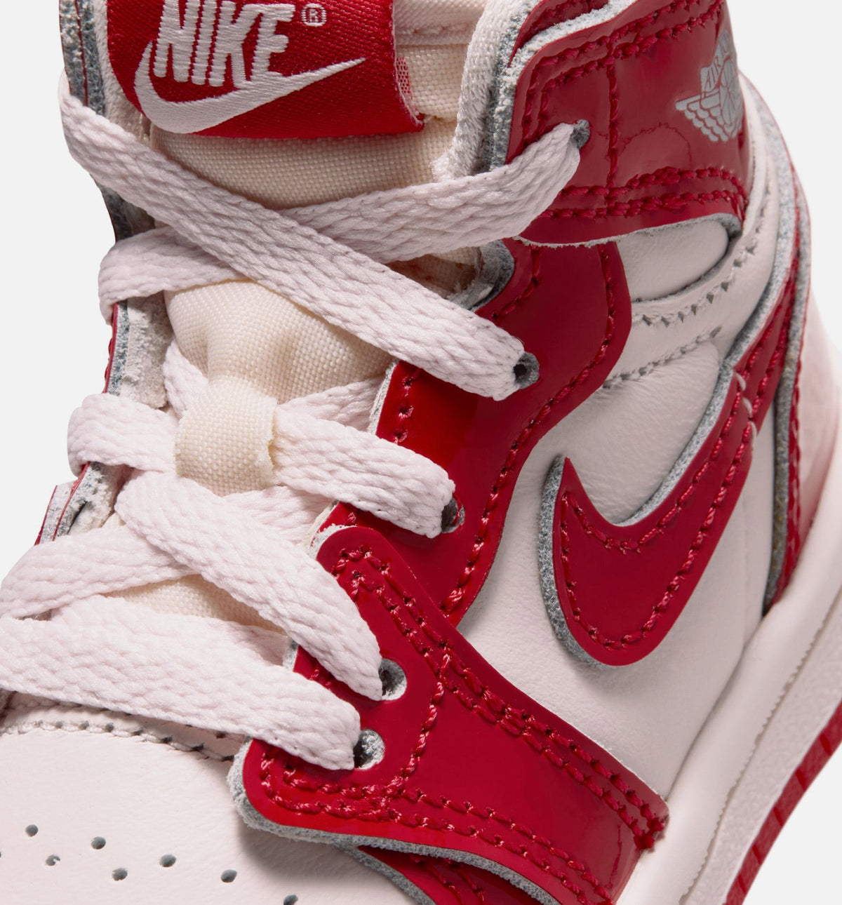 Air Jordan 1 Retro High OG Nails and Grails Infant/Toddler – University Red/Metallic Silver