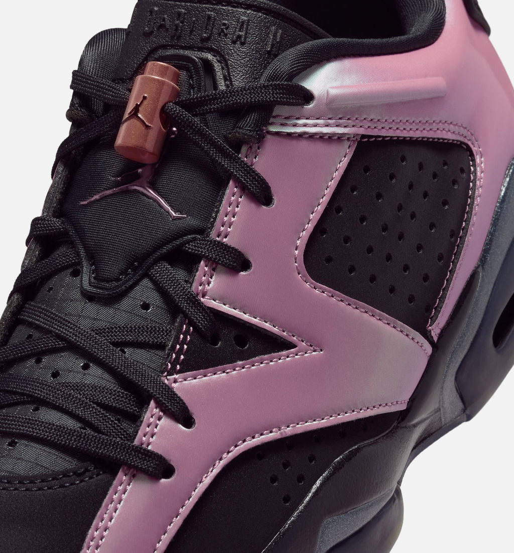 Air Jordan 6 Retro Low "Metamorphosis" Women's Lifestyle Shoes - Black / Desert Berry