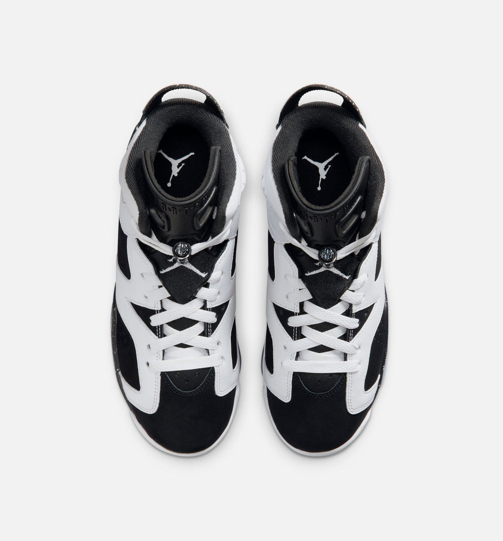 Air Jordan 6 Retro "Black and White" Big Kids' Shoe – Black/White