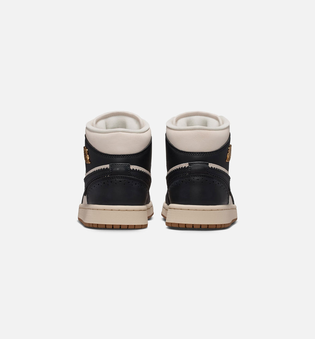 Air Jordan 1 Mid SE Women's Lifestyle Shoe – Off-Noir/Chalk/Pearl White