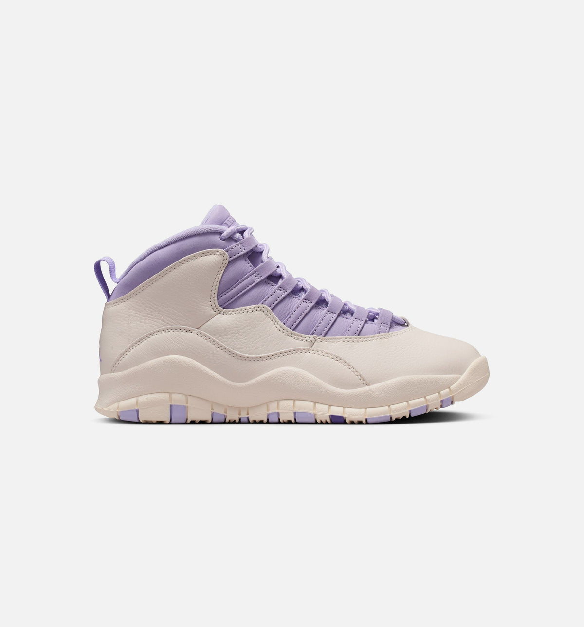 Air Jordan 10 Retro Hydrangeas Women's Shoes - Chalk/Purple
