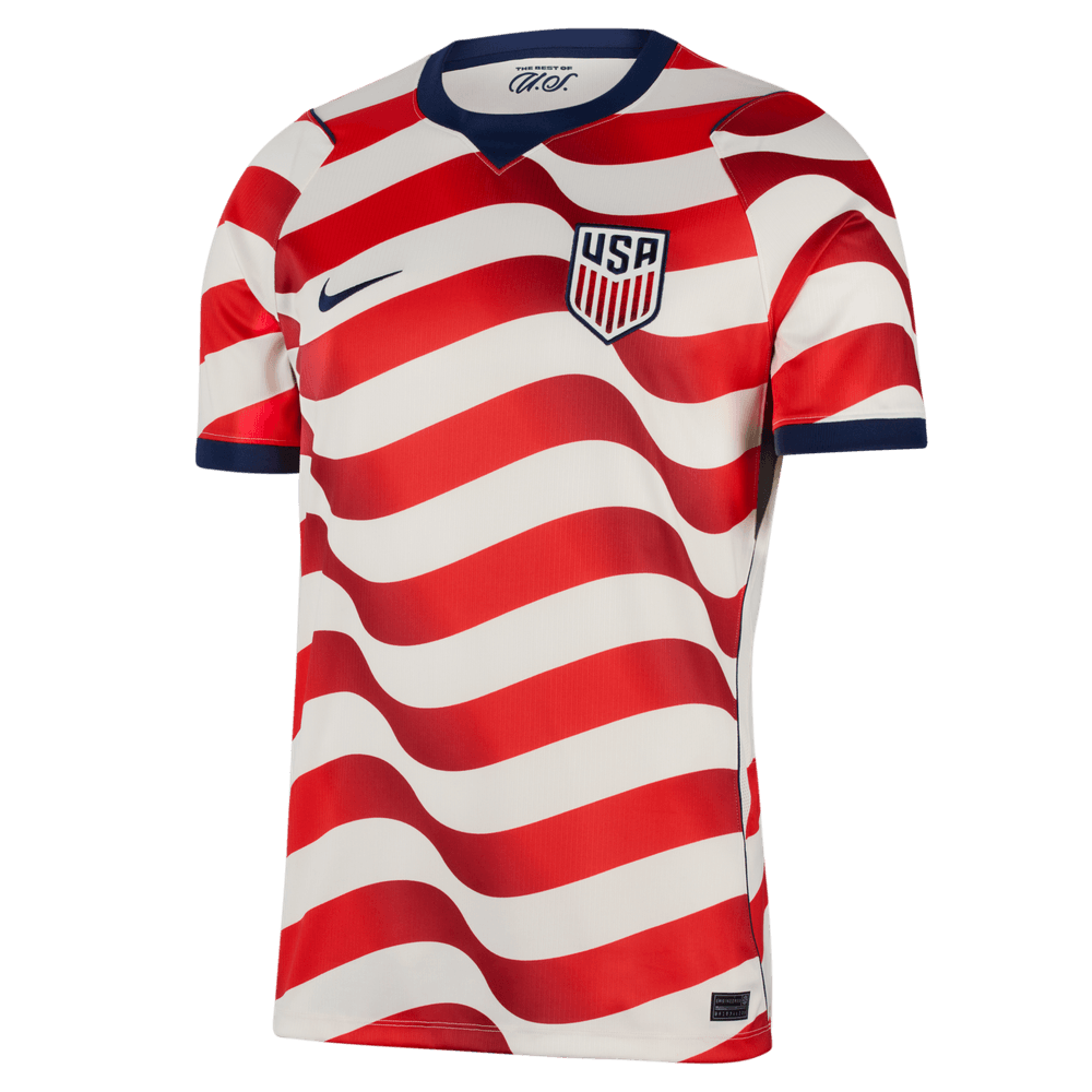 Nike USA Dri-Fit Jersey Short Sleeve Stadium Home