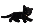 Sleeping kitten plush, Medium - Black