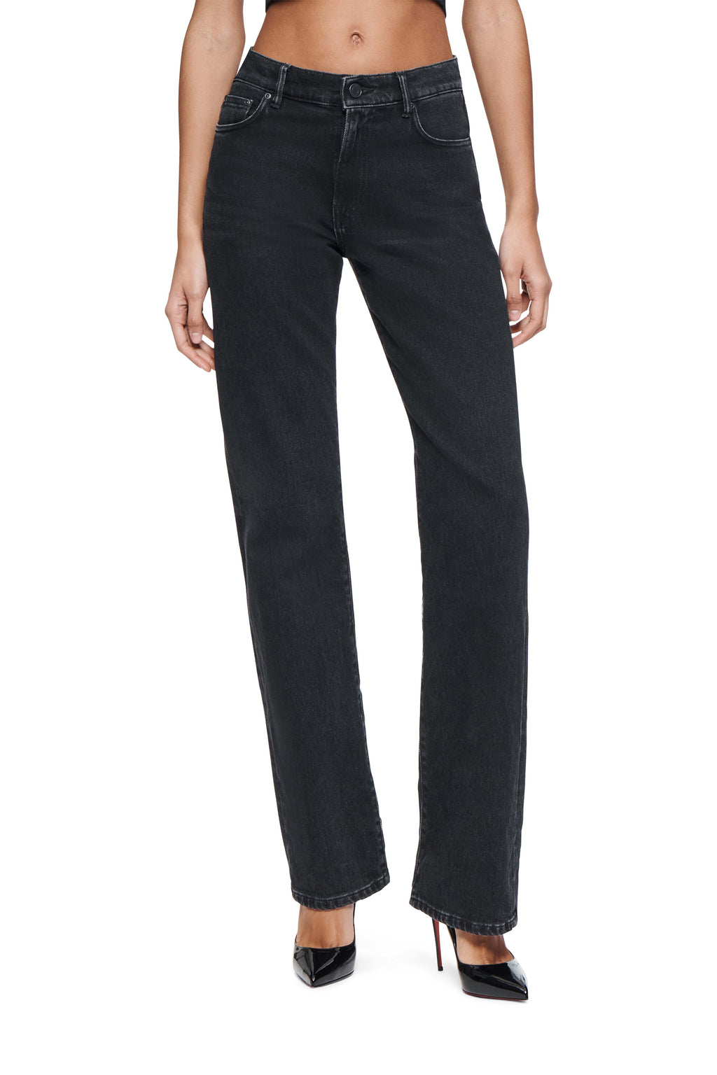 Slim Straight Back Cut Out