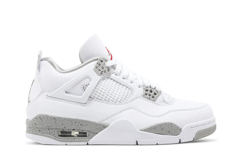 Air Jordan 4 Retro 'White Oreo' Men's & Women's Sneakers