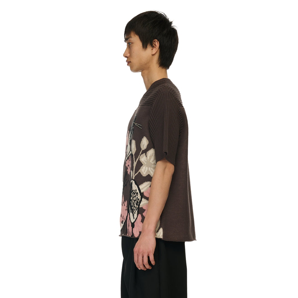 "yakuza v2" knitted Jersey blue