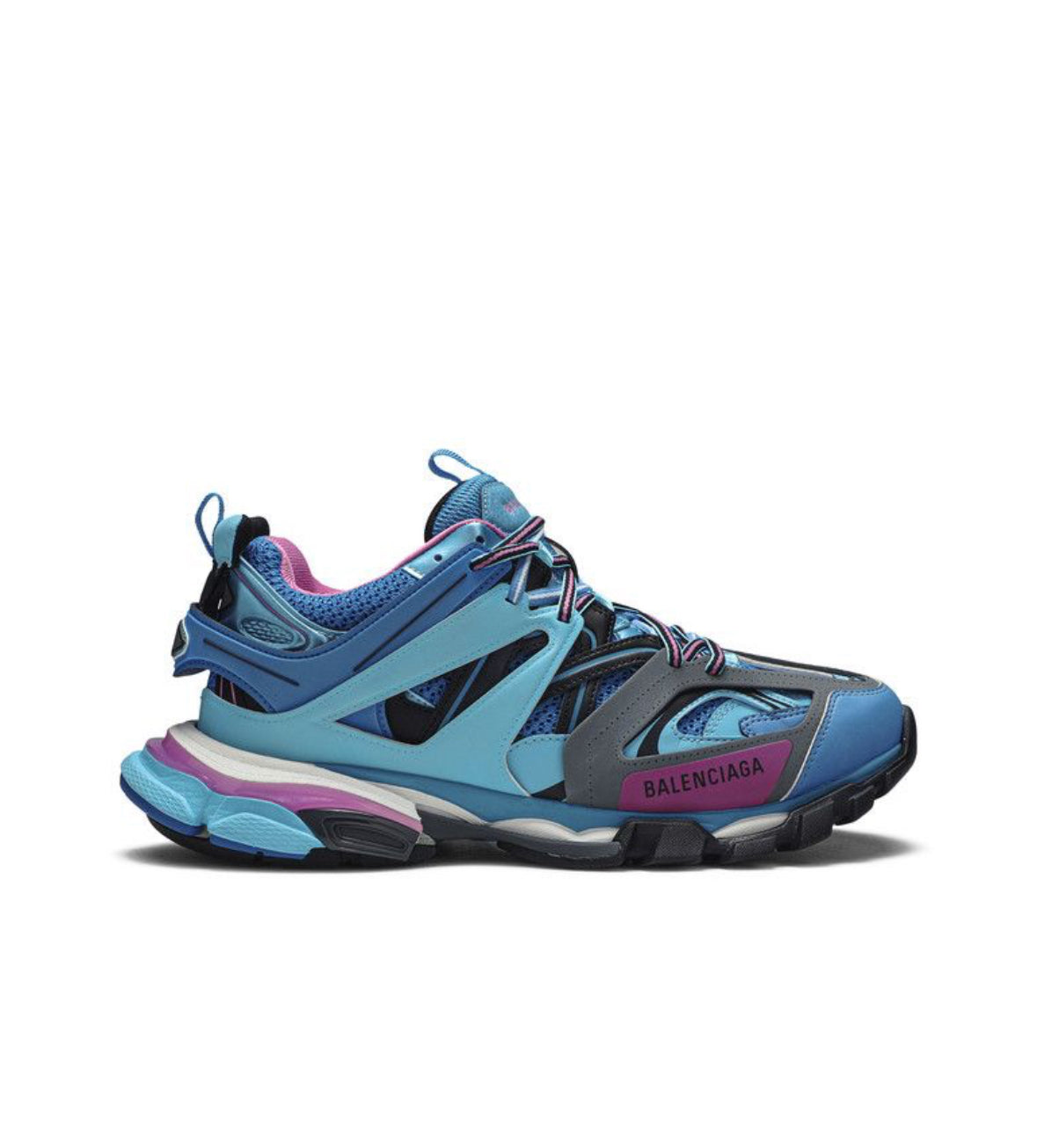 Balenciaga Track Trainer Light Blue Pink