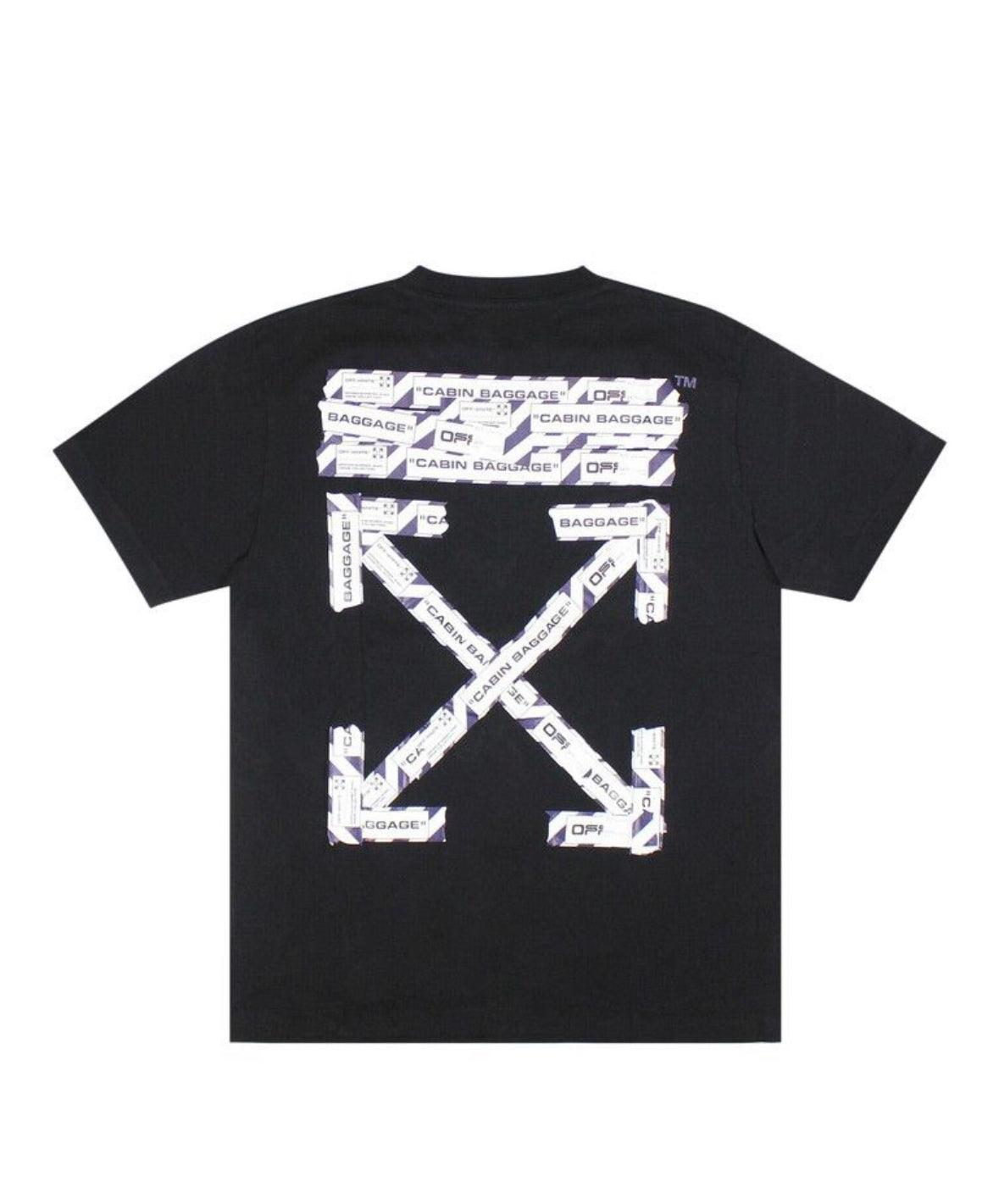 Off-White AirPort T-Shirt Black/White
