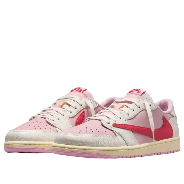 Travis Scott x Air Jordan 1 Low OG Tropical Pink IQ7604-101