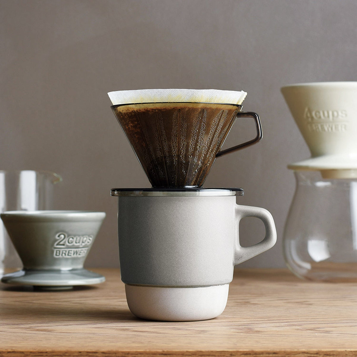 Kinto SCS Stacking Mug 320ml: Gray