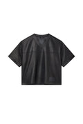 Leather Mesh Tee