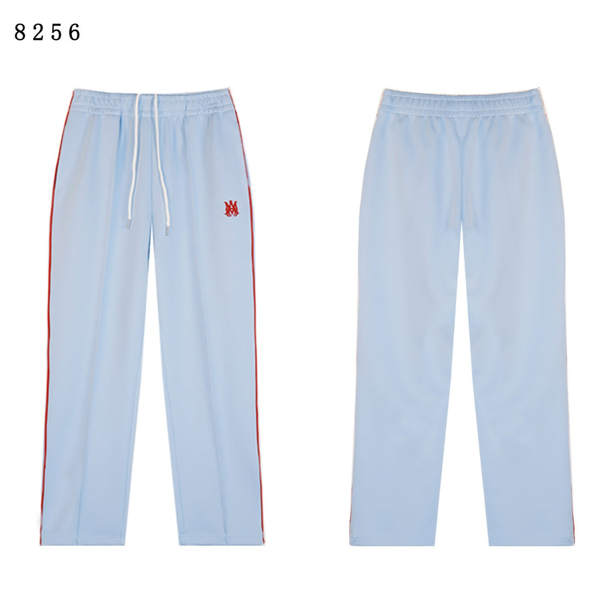 Amiri Embroidered Letter Striped Casual Pants