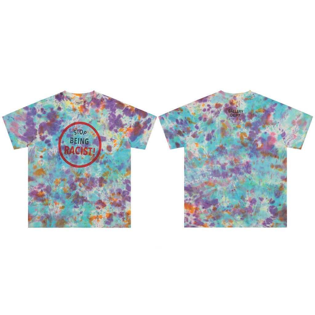 Gallery Dept T Shirts Summer Los Angeles Street Hip-Hop Loose Short Sleeve