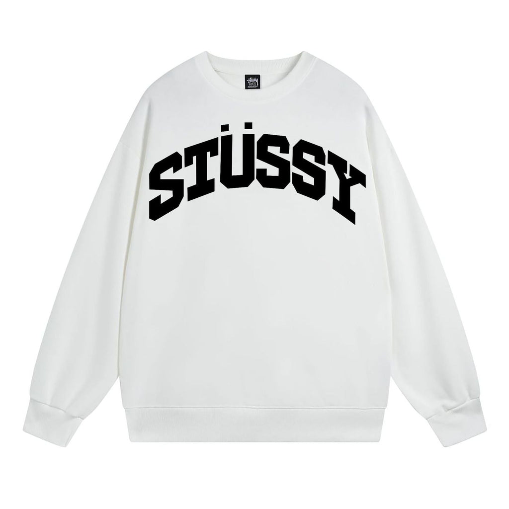 Stussy Sweatshirts Crew Neck Fleece Sweater