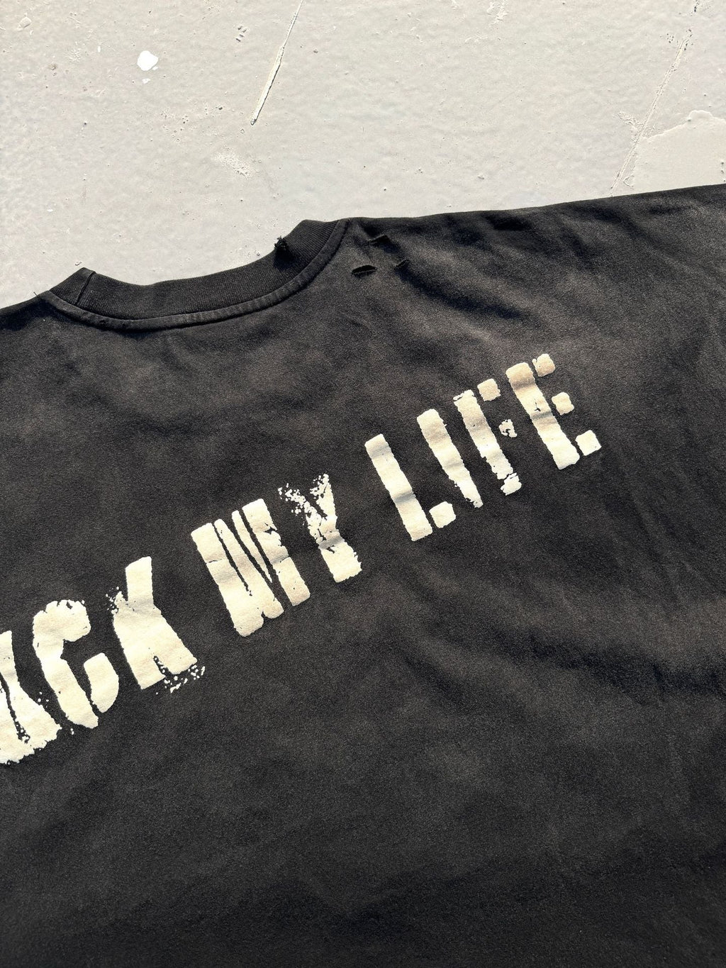 Punk Art Graphic Short Sleeve Crewneck T-Shirt