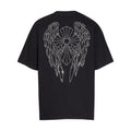 Chrome Heart T Shirts T-Shirt Hot Diamond Angel Wings Cross Cotton Short Sleeve