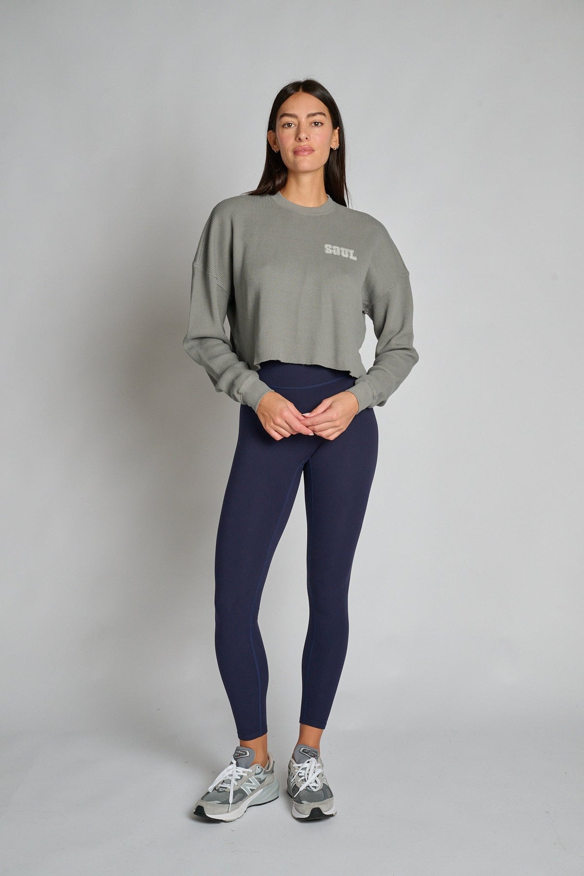 Julia Long Sleeve Waffle