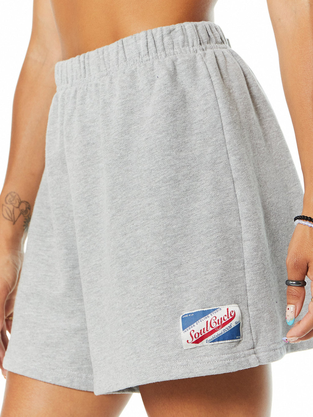 SERENA SHORT HEATHER GREY
