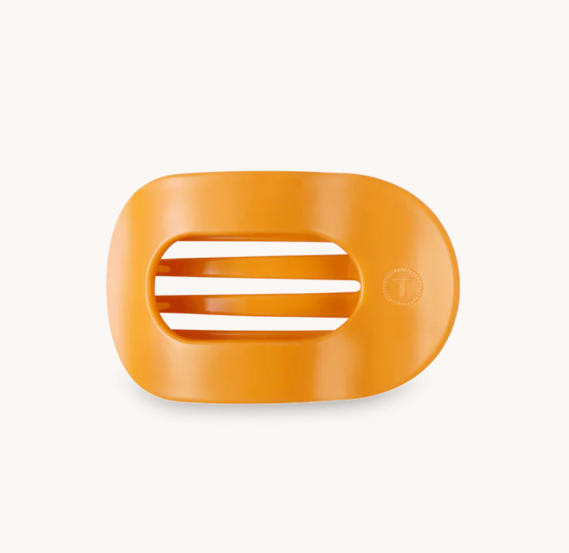 Large Flat Round Hair Clip