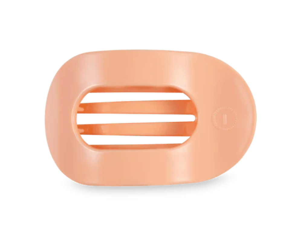 Large Flat Round Hair Clip